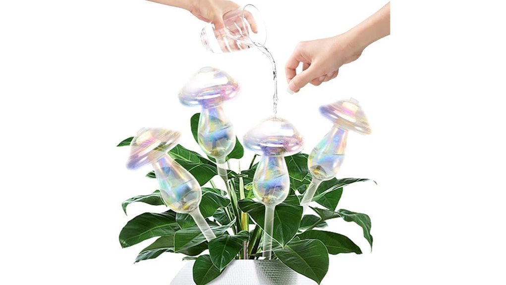 self watering plant globes pack
