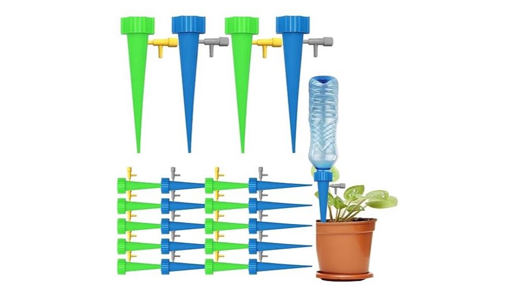 self watering plant watering spikes