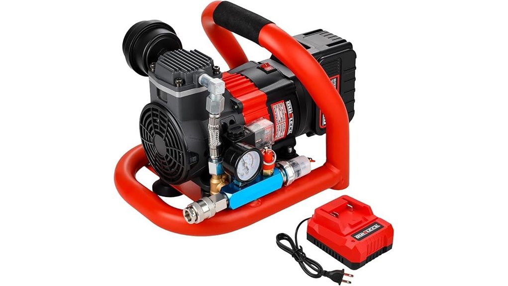 silent cordless air compressor