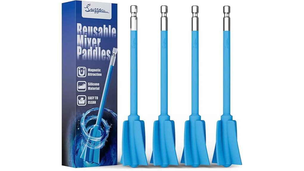 silicone resin mixer paddles