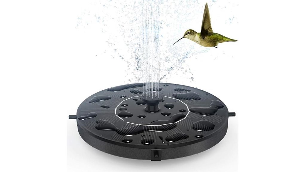 solar outdoor water pump