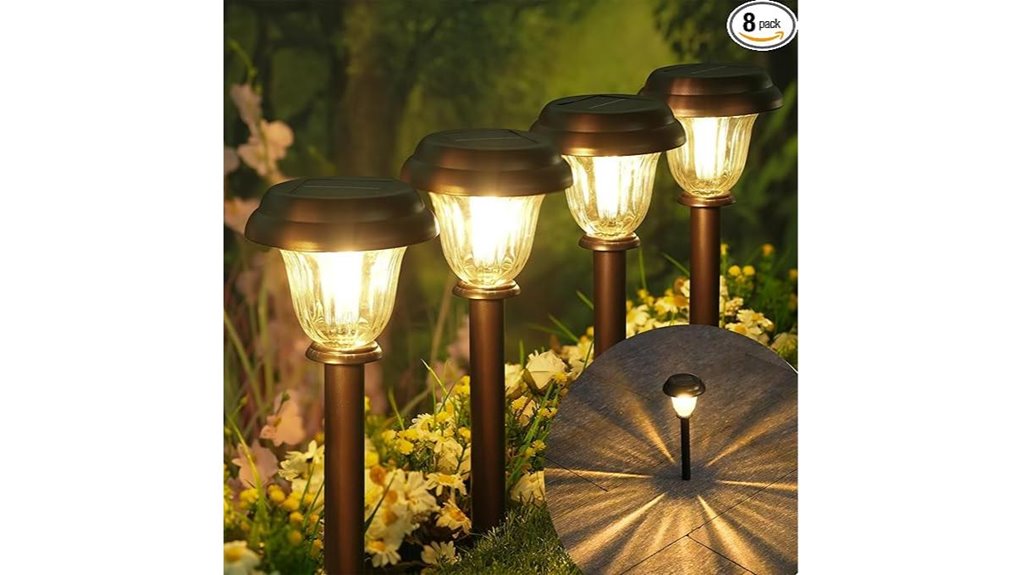 solar pathway lighting set