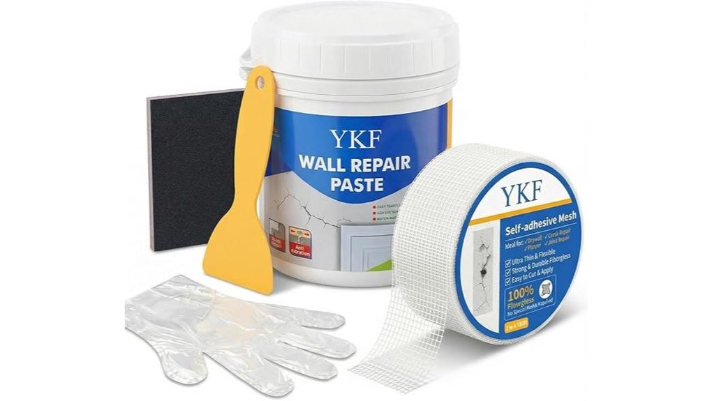 spackle paste drywall repair