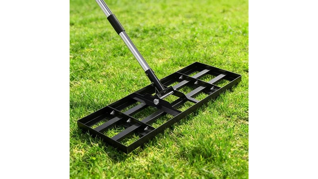 stainless steel leveling rake