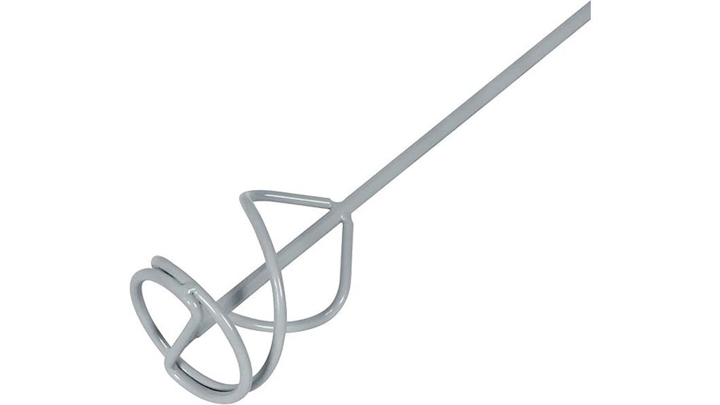 steel mixing paddle attachment