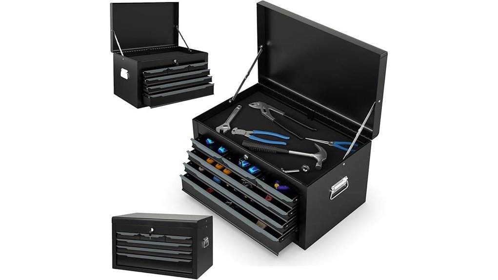 steel tool box drawers