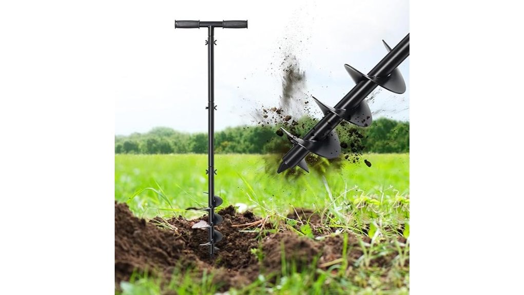 t handle post hole digger