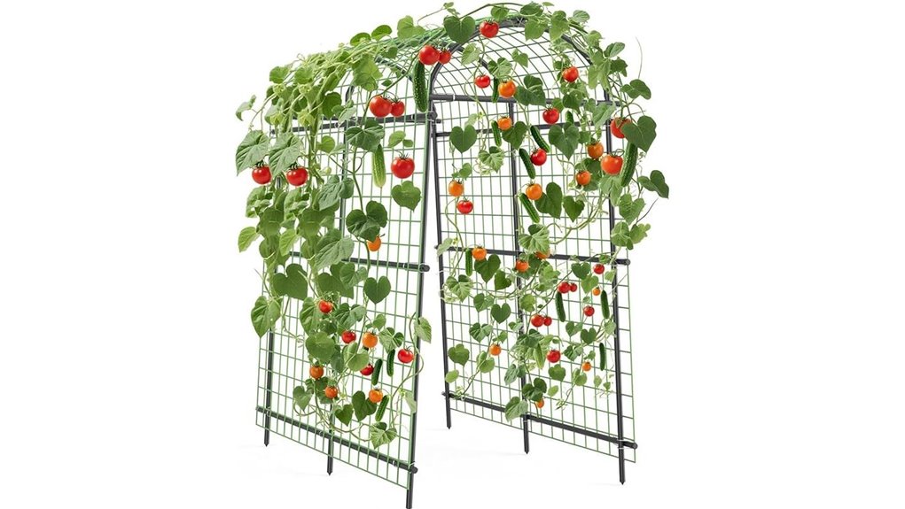 tall trellis for climbing