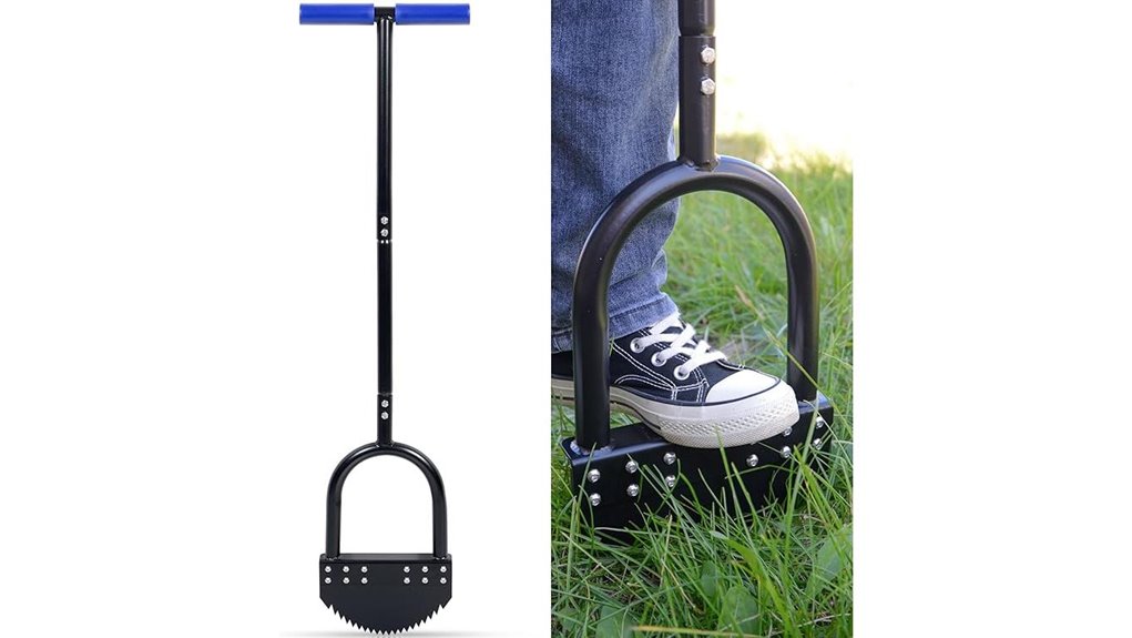 tempered steel border edger