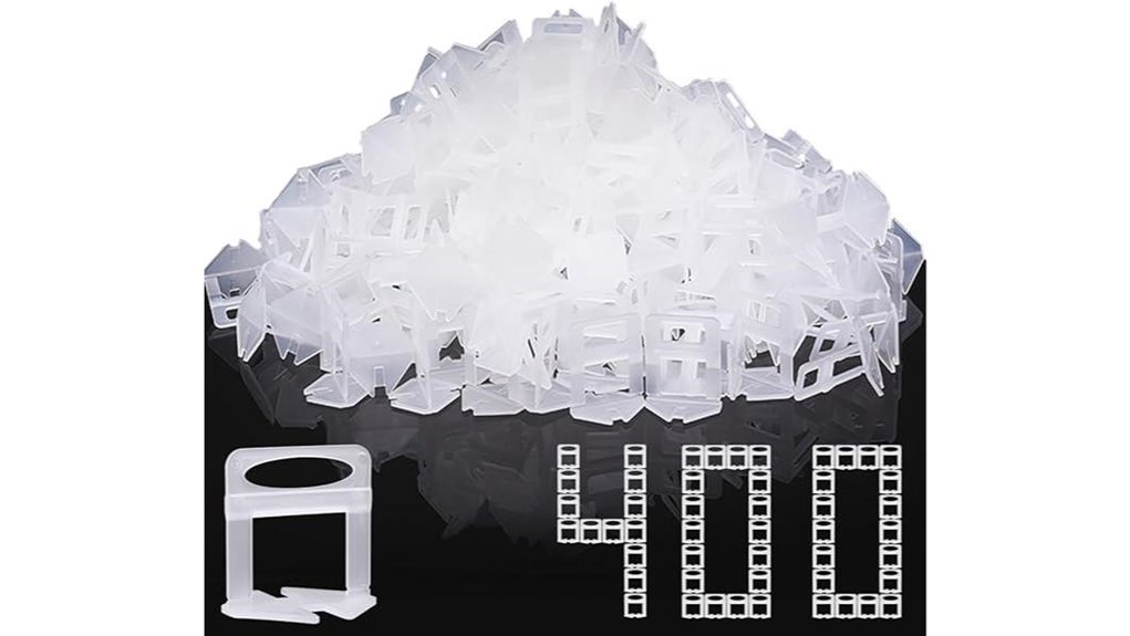 tile leveling spacer clips