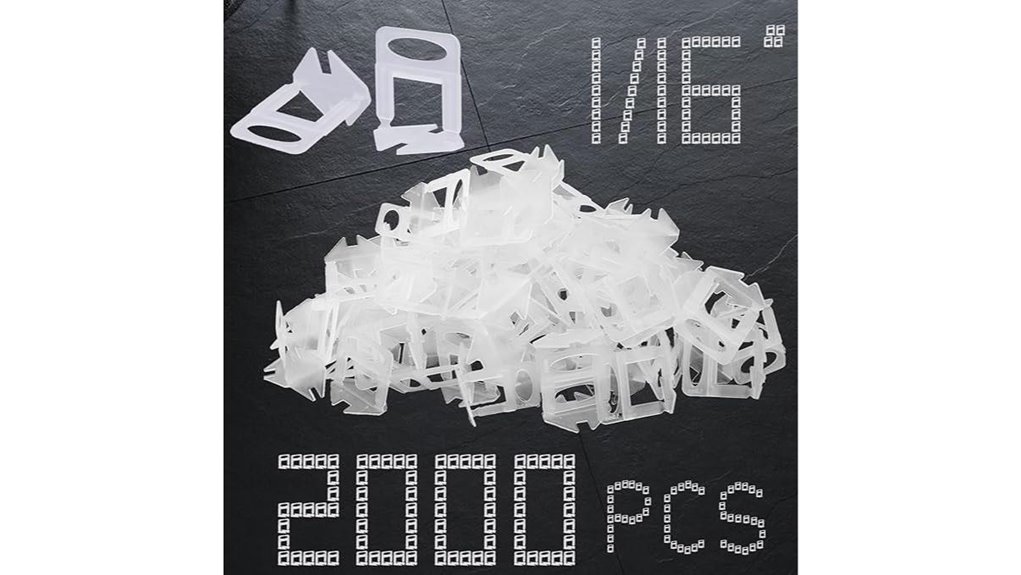 tile leveling system clips