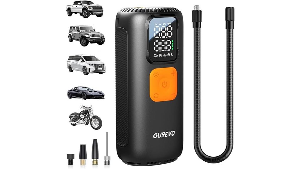 tire and sports ball inflation