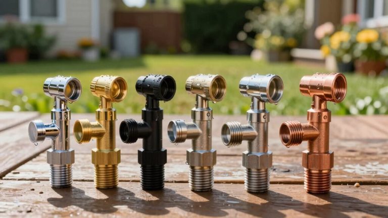 top garden hose connectors