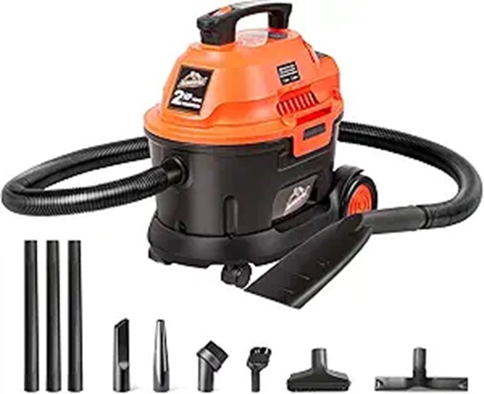 utility vacuum for cleanup