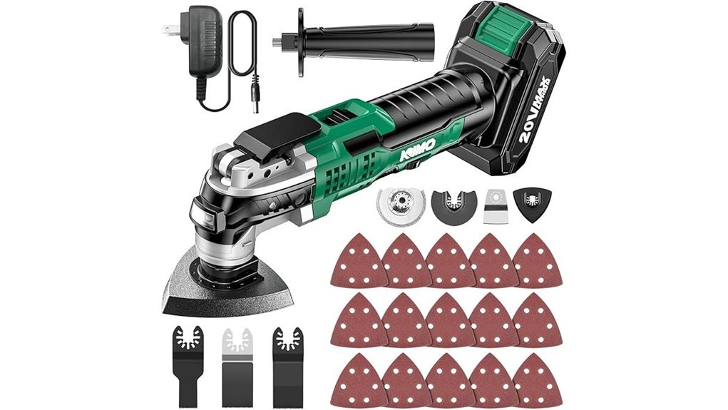 versatile cordless oscillating tool