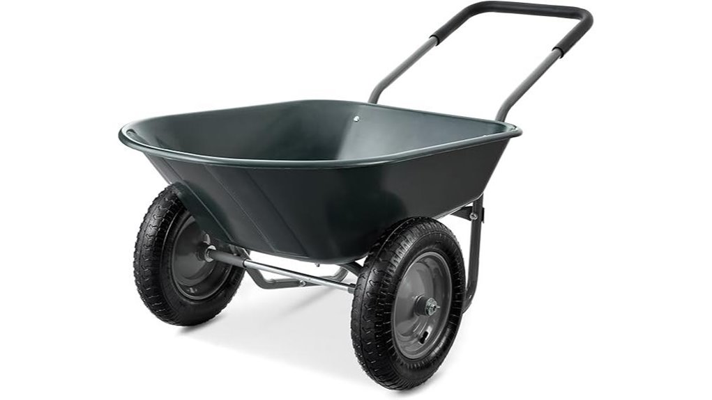 versatile dual wheel cart