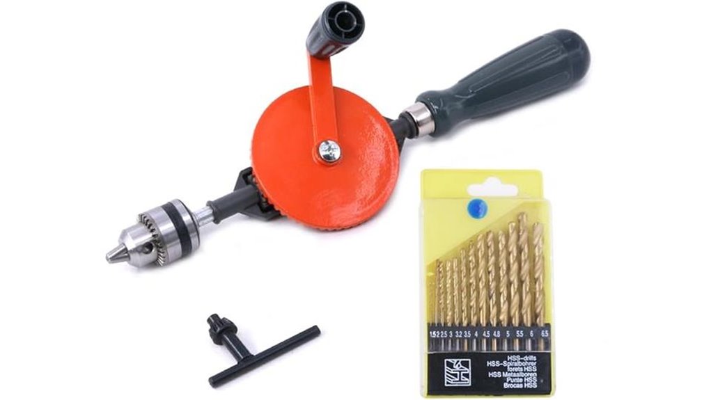 versatile hand drill set