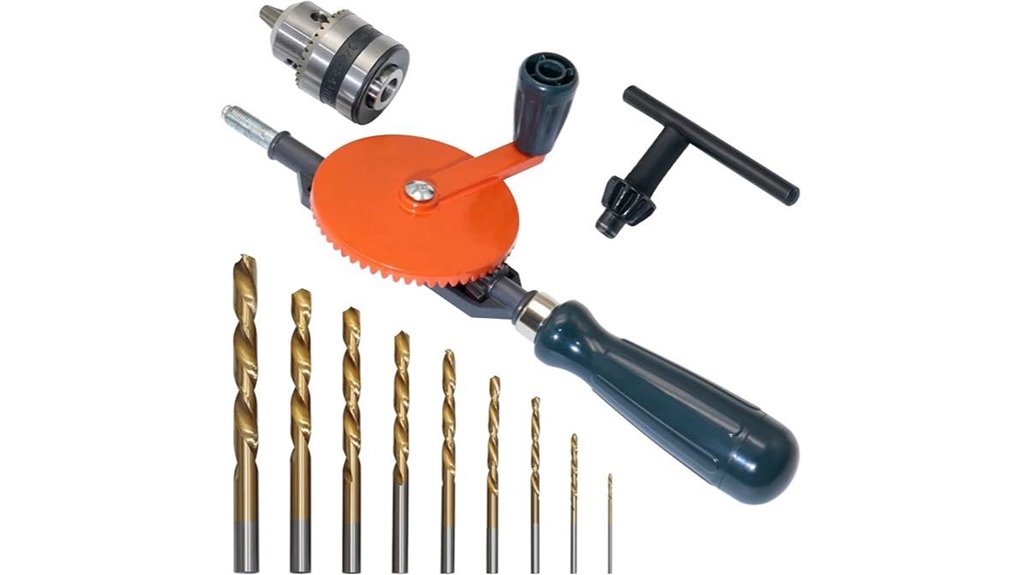 versatile hand drill set