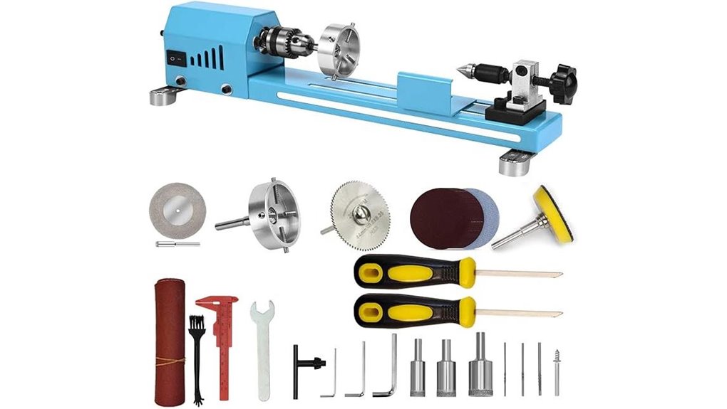 versatile mini wood lathe