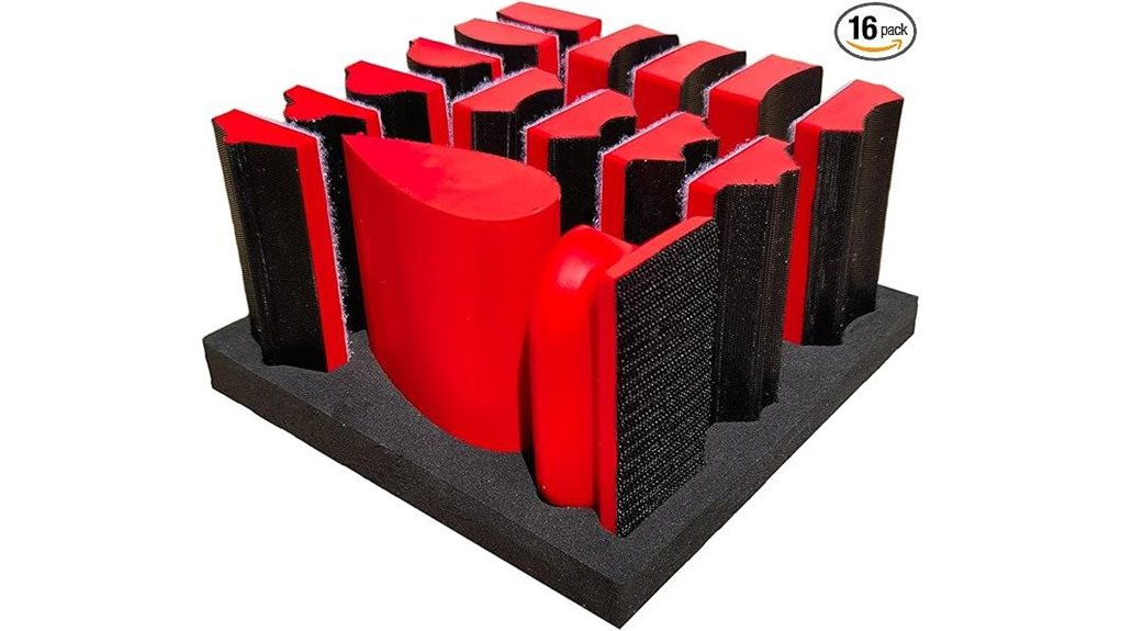 versatile sanding block set