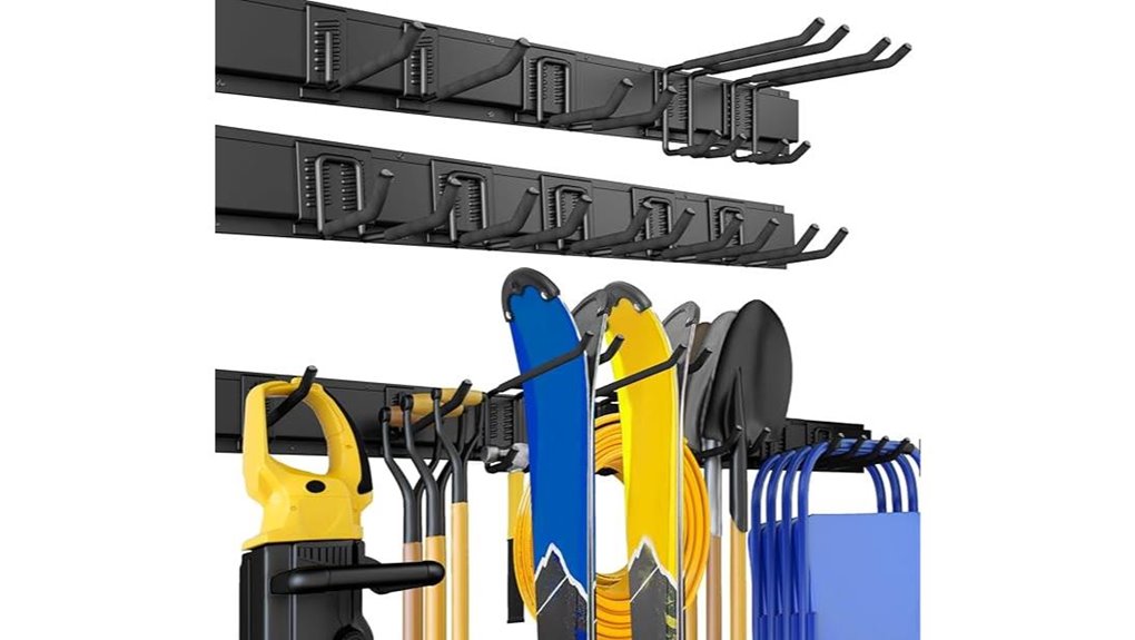 wall mounted garage organizer