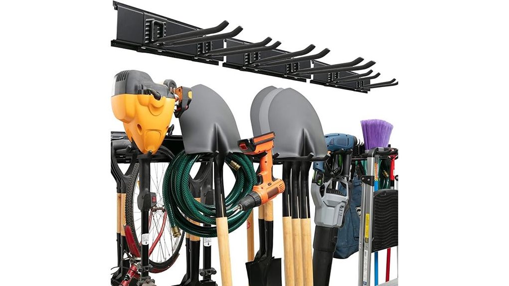 wall mounted garage tool organizer
