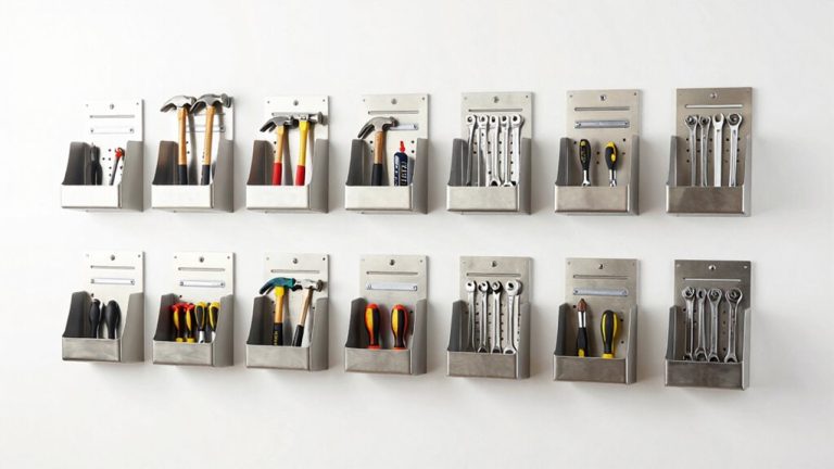wall mounted garage tool organizers