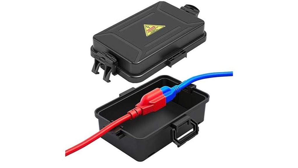 waterproof electrical cord box