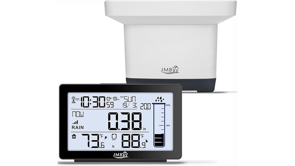 wireless rain measurement device