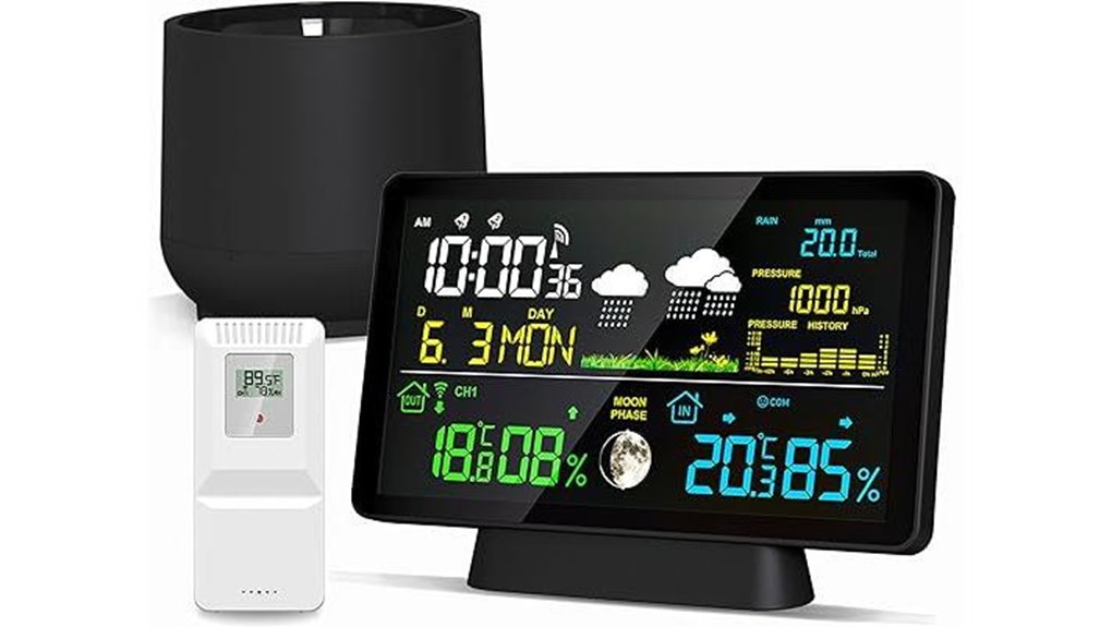 wireless weather measurement device
