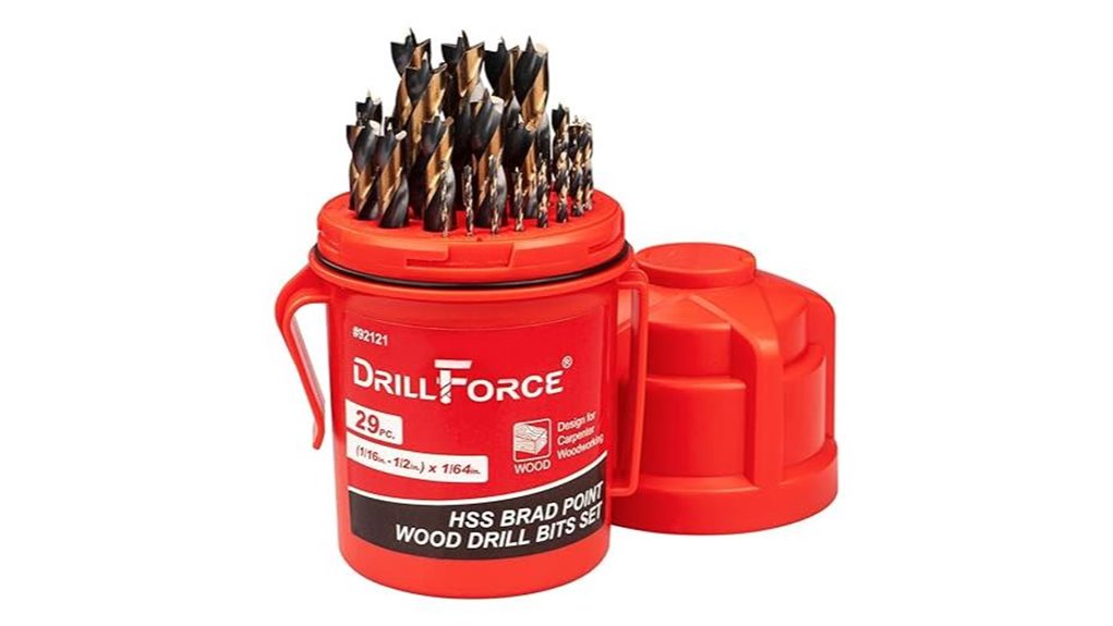 wood drill bits set
