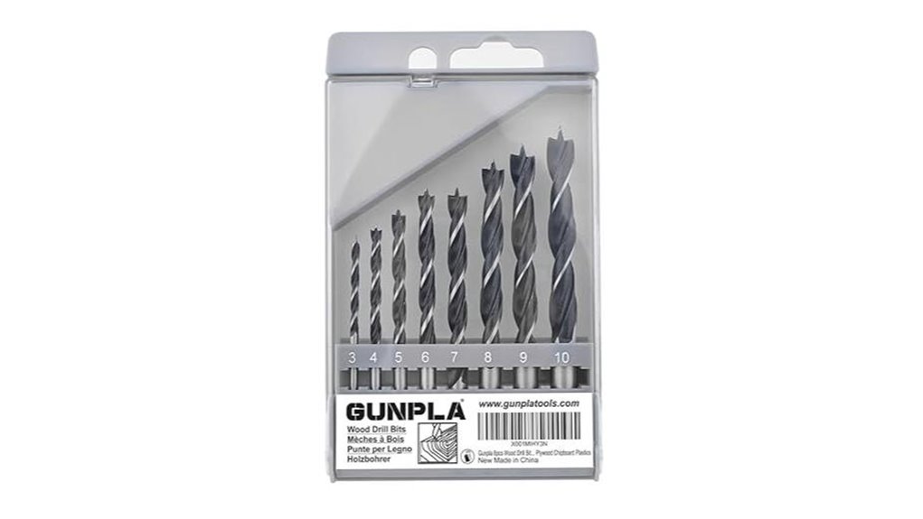 wood drill bits set