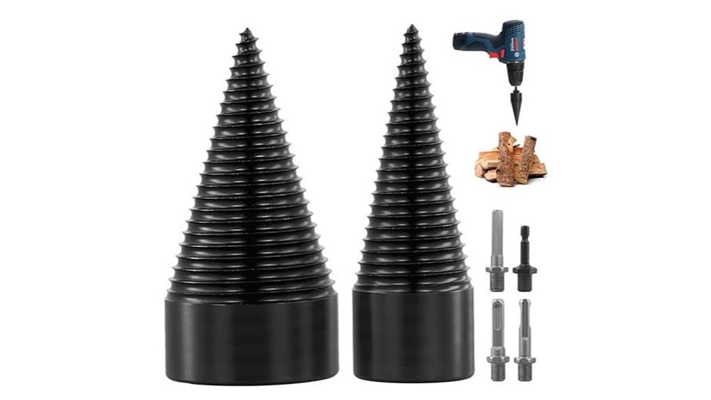 wood splitter drill set