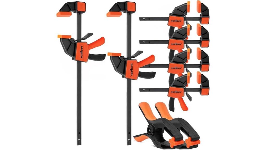 woodworking bar clamps set