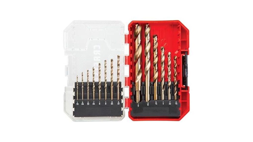 14 piece drill bit set
