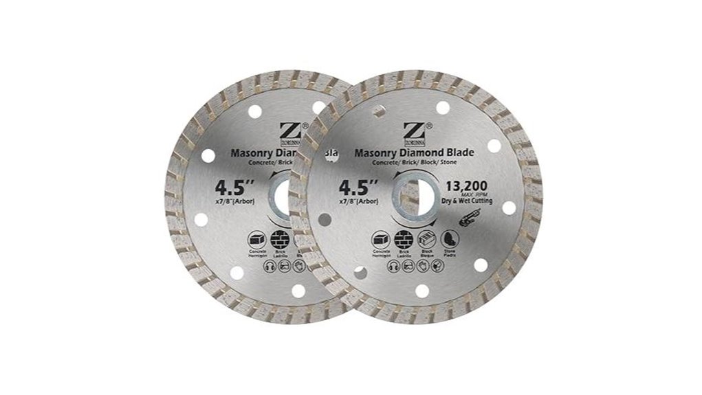 4 5 inch diamond blade