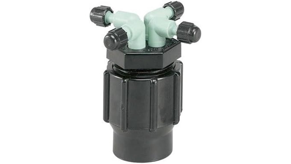 4 port watering manifold system