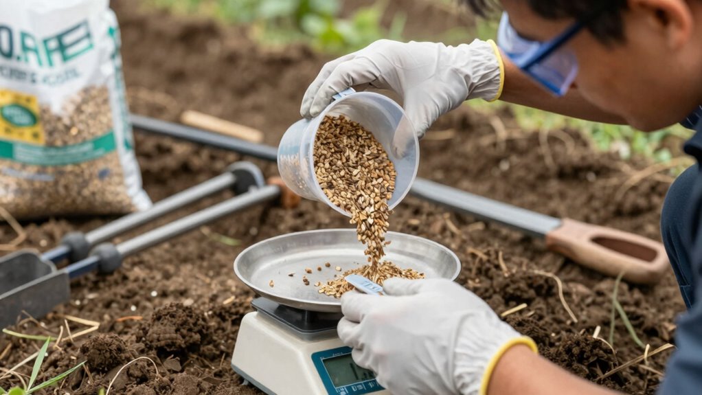 accurate fertilizer measurement techniques