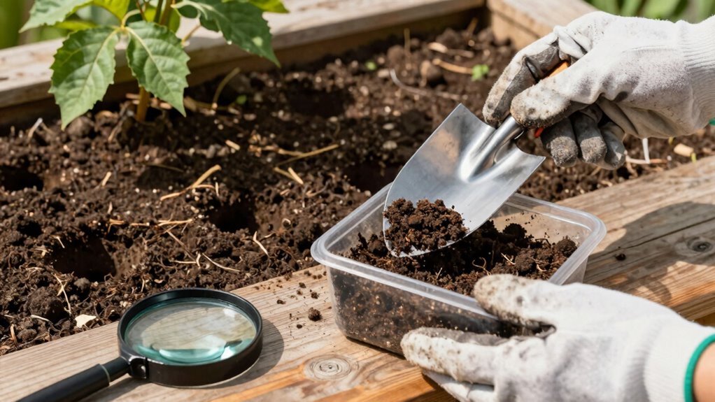 accurate soil sample collection