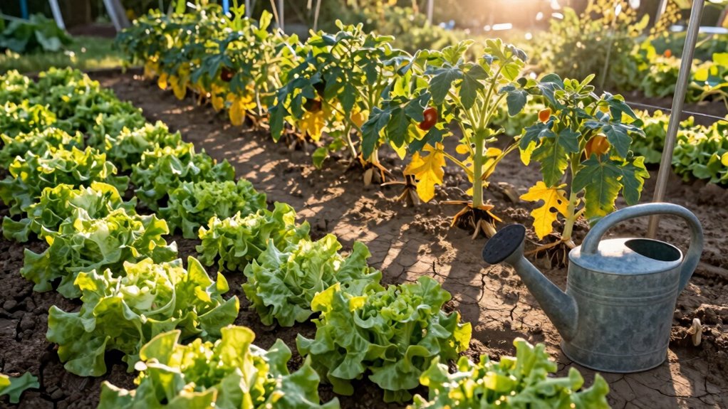 adjust watering frequency regularly