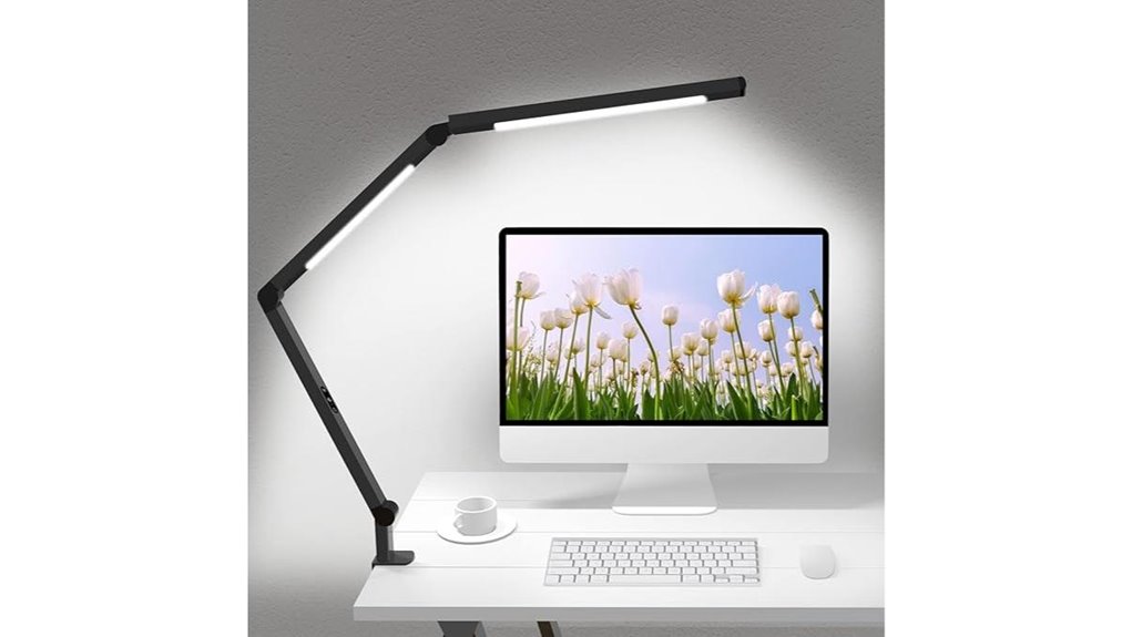 adjustable clamp desk lamp