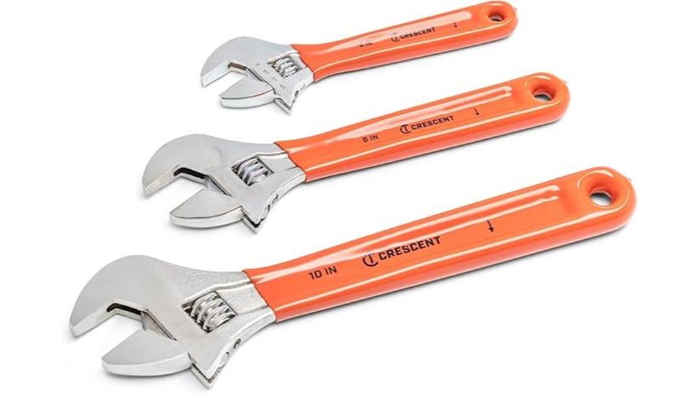 adjustable cushion grip wrenches