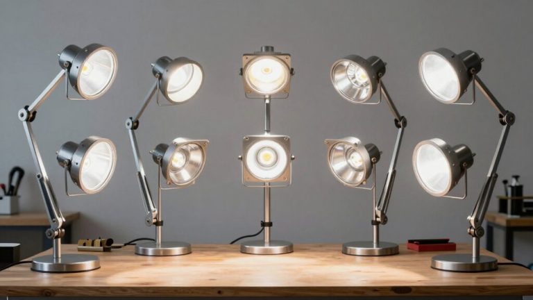 adjustable led workbench lighting