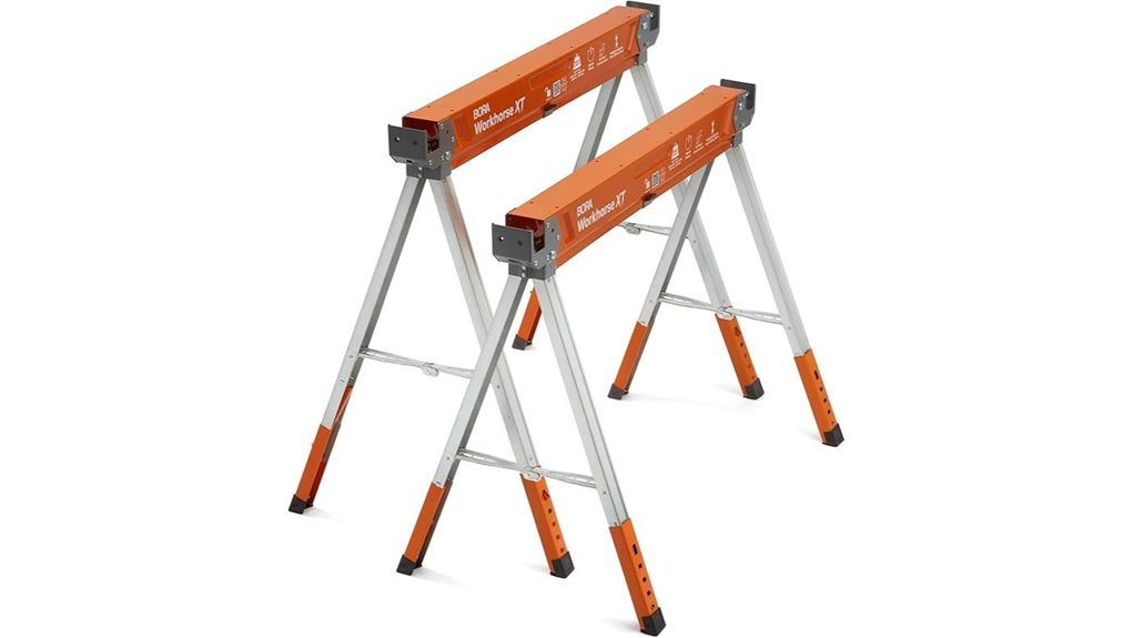 adjustable saw horses pack