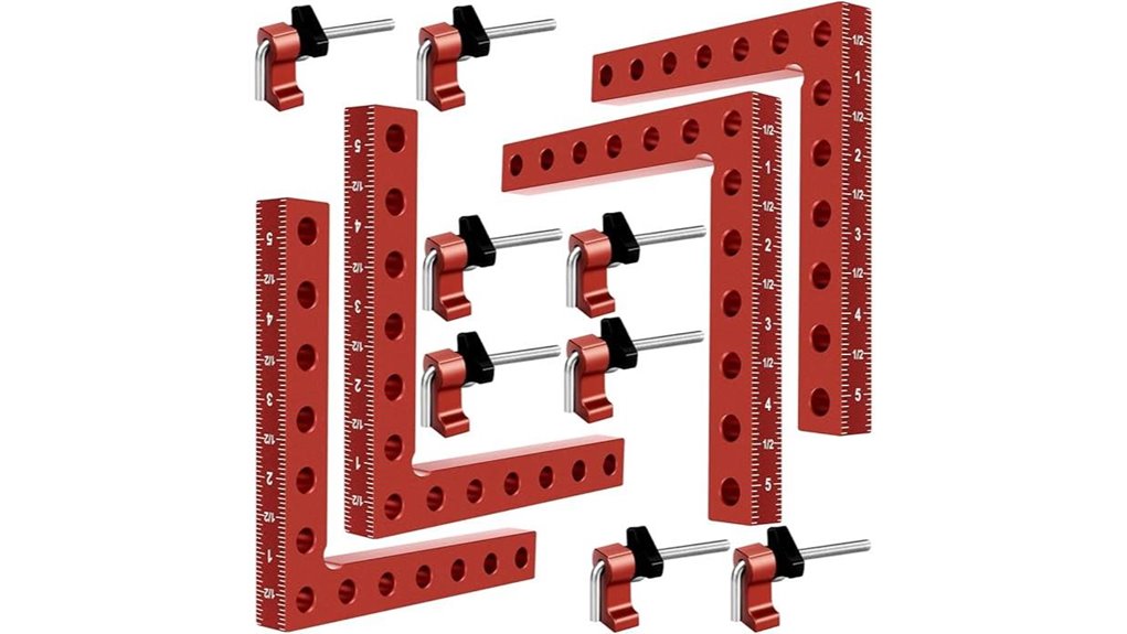 aluminum corner clamp set