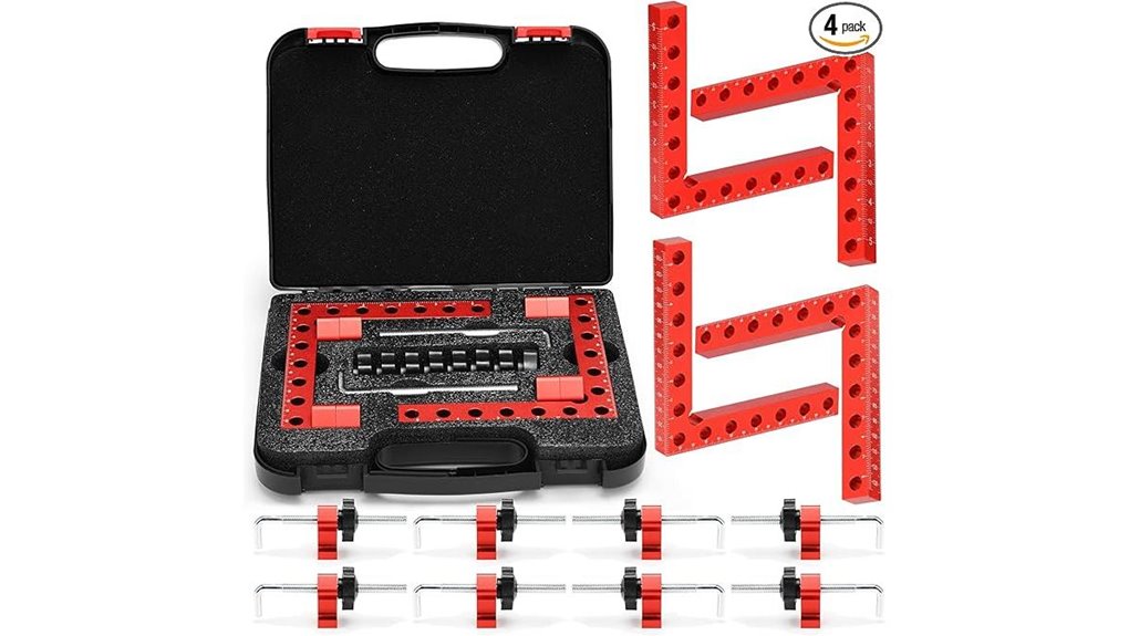 aluminum corner clamps set