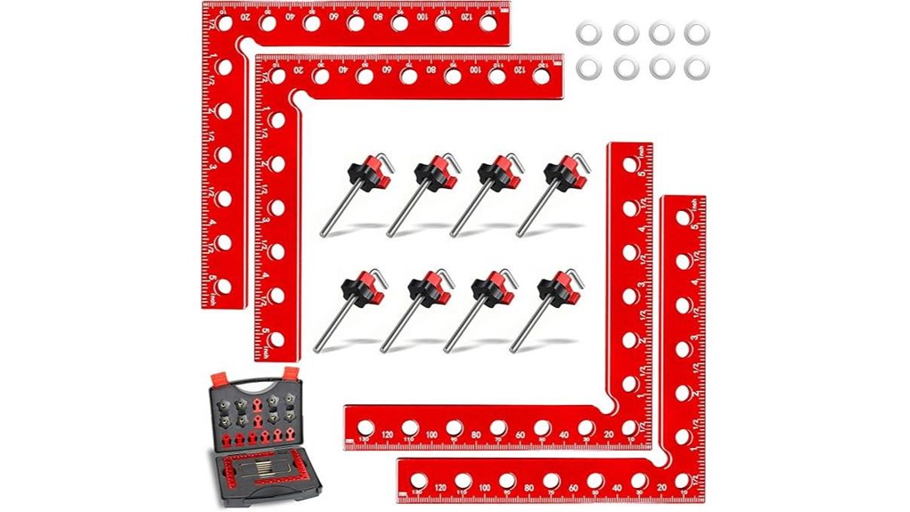 aluminum corner clamps set