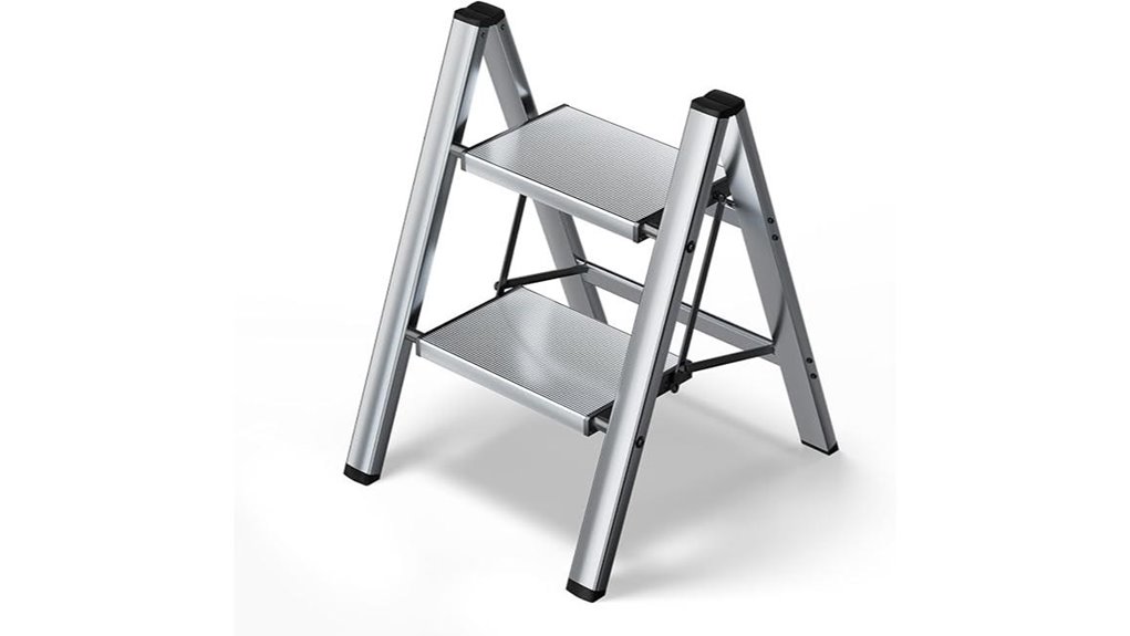 aluminum foldable step stool