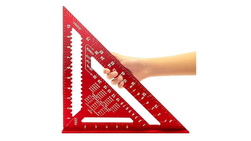 aluminum rafter framing tool