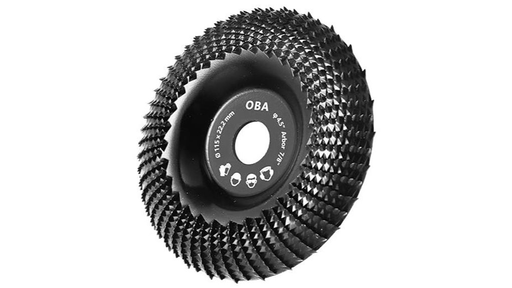 angle grinder wood carving